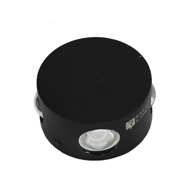 چراغ دکوراتیو گرد چهار طرف نور برند رسام مدل RL205-4